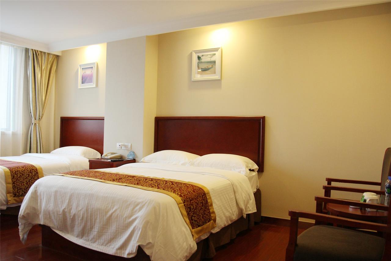 GreenTree Inn Zhejiang Taizhou Linhai Passenger Transport Center Lamei Road Business Hotel Exterior foto