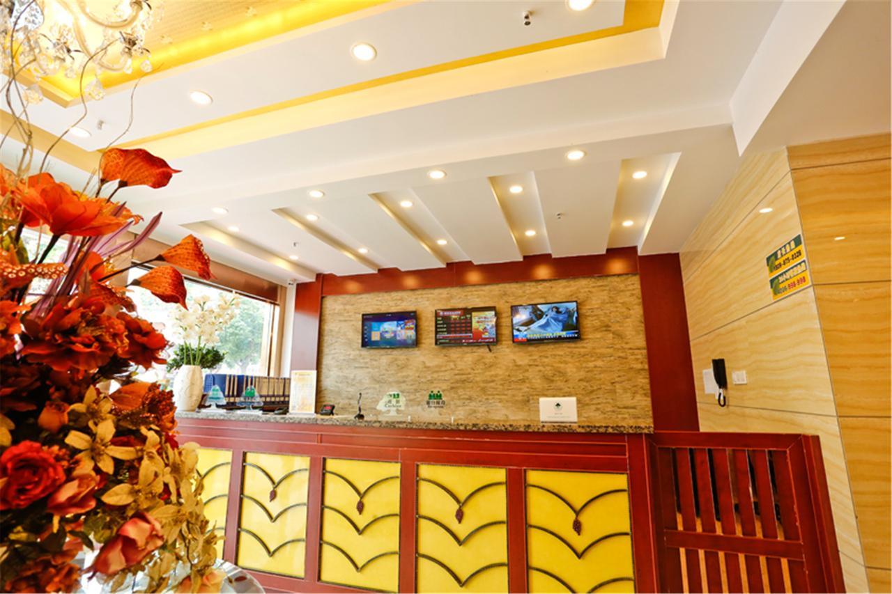GreenTree Inn Zhejiang Taizhou Linhai Passenger Transport Center Lamei Road Business Hotel Exterior foto